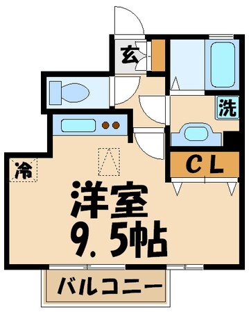 アケボノVIIIの物件間取画像